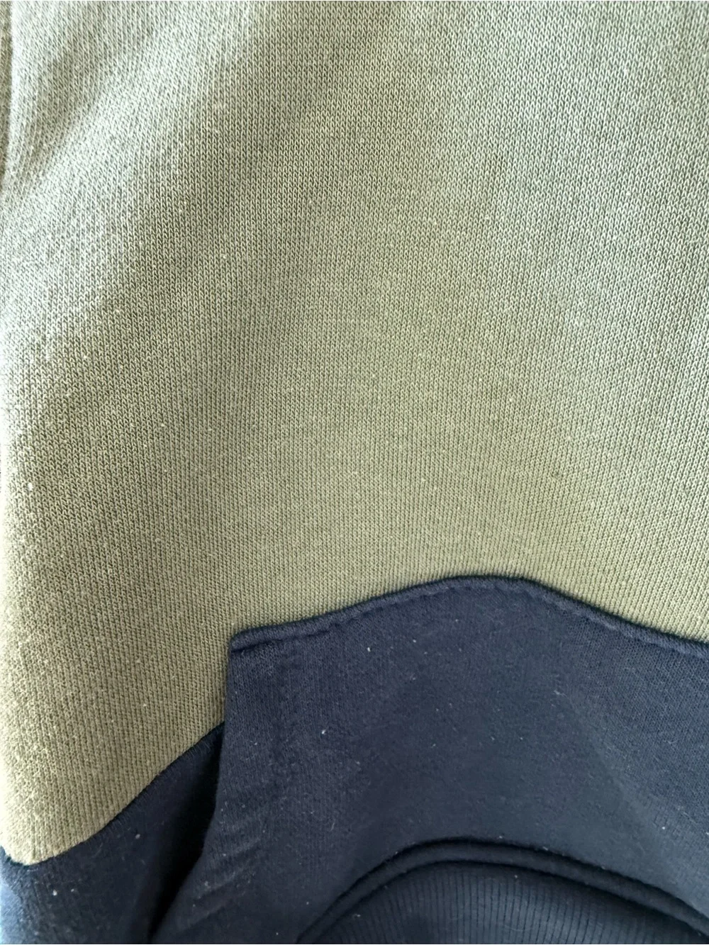 Eddie Bauer Kids Sherpa Lined Colorblock Hoodie 18M Green Navy